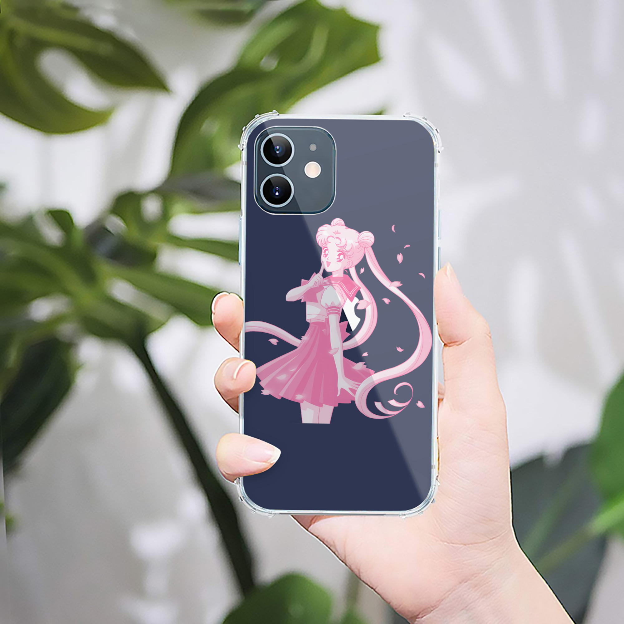 （画像用） 美少女戦士セーラームーン 愛野 美奈子 あいの みなこ Sailor Moon Aino Minako 【iPhone 12シリーズ対応】透明スマホケース（クリアソフトケース）